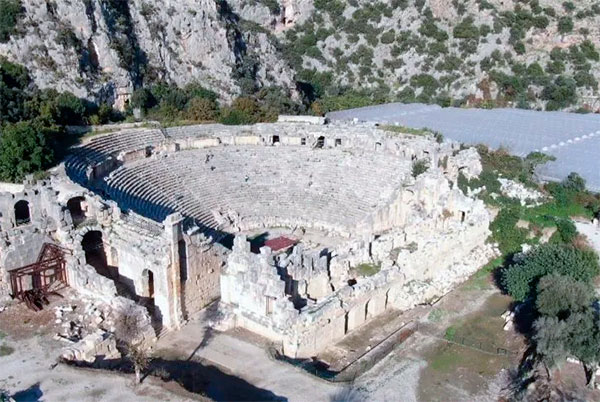 Реставрация античного театра Майры начнётся в 2026 году